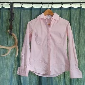 Pink Button-Up Shirt